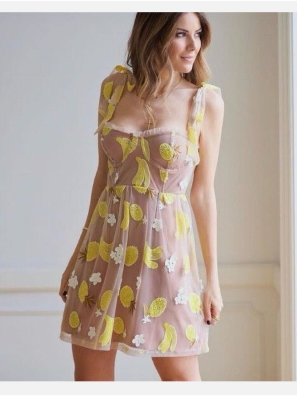 For Love and Lemons Fruit Punch Mini dress
